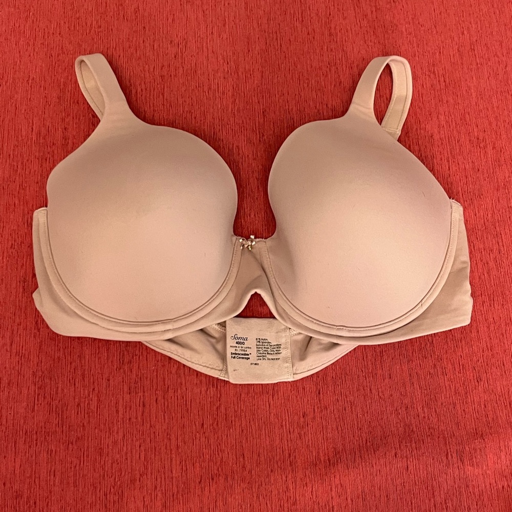 Soma 40 DD Embraceable full coverage bra